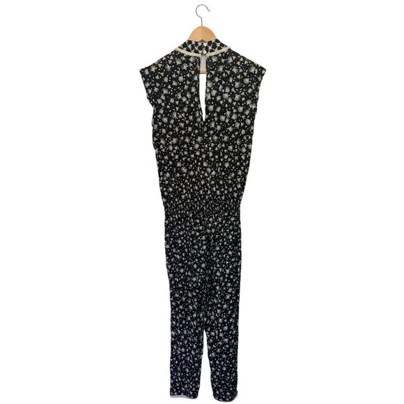 Poupette St. Barth Donna Jumpsuit in Black and White Size M - Picture 5 of 12